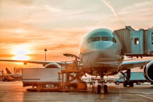 Aircargo importing goods