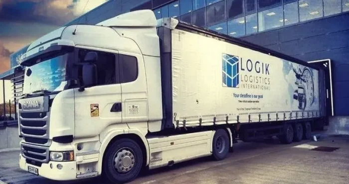 Logik white truck